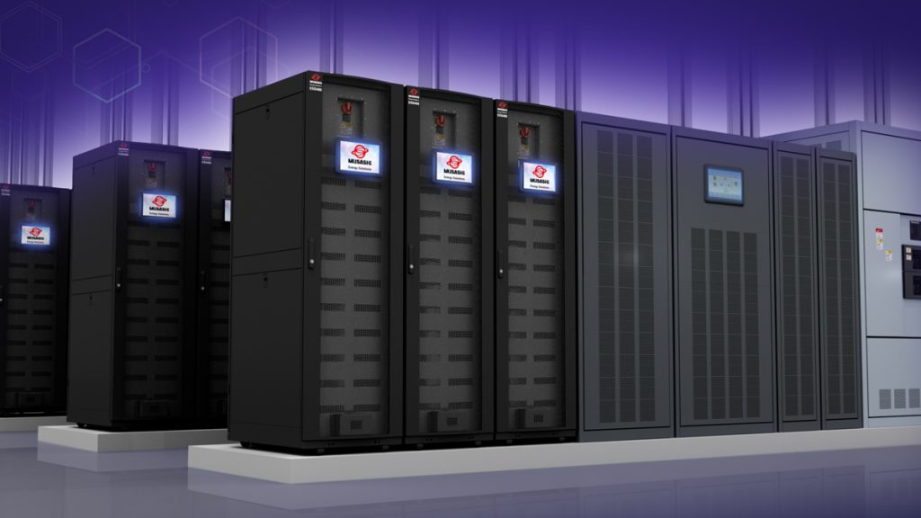 Data Center with UPS and Hybrid SuperCapacitor Syst3em